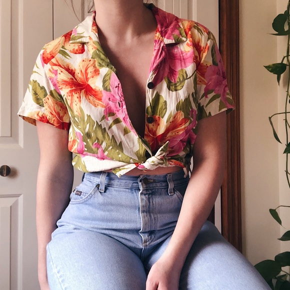 Caribbean Joe Tops - VINTAGE • Hawaiian shirt
